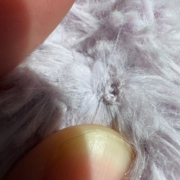 Jellycat Medium Bashful Bunny Purple Lilac Lavender Plush Stuffed Animal 12” - Picture 11 of 13